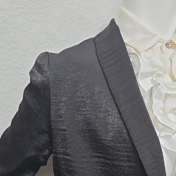 Drew Black Open Blazer Size S - Picture 4 of 9